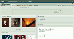 Desktop Screenshot of jack-duck.deviantart.com