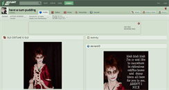 Desktop Screenshot of have-a-sum-pudding.deviantart.com