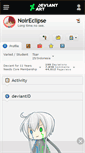 Mobile Screenshot of noireclipse.deviantart.com