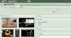 Desktop Screenshot of hancock25252525.deviantart.com