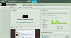 Desktop Screenshot of animefacebook.deviantart.com