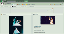 Desktop Screenshot of dungeonqueen.deviantart.com
