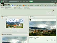 Tablet Screenshot of nemezees.deviantart.com