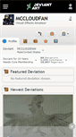Mobile Screenshot of mccloudfan.deviantart.com