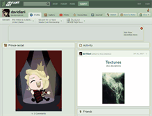 Tablet Screenshot of davidlani.deviantart.com