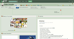 Desktop Screenshot of chidori-fukusaka.deviantart.com