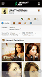 Mobile Screenshot of liketheothers.deviantart.com