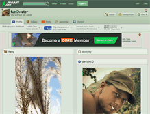 Tablet Screenshot of fuel2water.deviantart.com