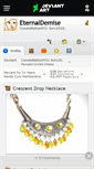Mobile Screenshot of eternaldemise.deviantart.com
