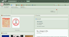 Desktop Screenshot of blik-ghetto.deviantart.com