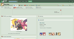 Desktop Screenshot of eko-chan.deviantart.com