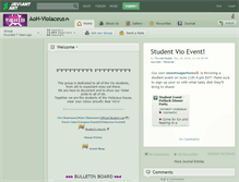 Tablet Screenshot of aoh-violaceus.deviantart.com