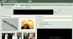 Desktop Screenshot of 4-the-luv-of-music.deviantart.com