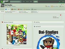 Tablet Screenshot of dai-studios.deviantart.com