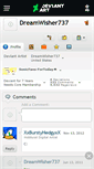 Mobile Screenshot of dreamwisher737.deviantart.com
