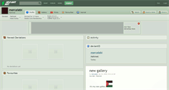 Desktop Screenshot of mercelebi.deviantart.com