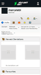 Mobile Screenshot of mercelebi.deviantart.com