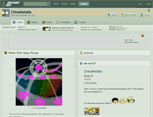 Tablet Screenshot of chinahetalia.deviantart.com