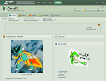 Tablet Screenshot of charryex.deviantart.com