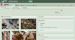 Desktop Screenshot of nejnoch.deviantart.com