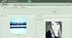 Desktop Screenshot of dakum.deviantart.com
