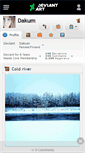Mobile Screenshot of dakum.deviantart.com