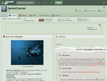 Tablet Screenshot of dan4archangel.deviantart.com