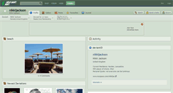 Desktop Screenshot of nikkijackson.deviantart.com
