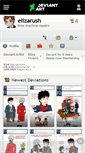 Mobile Screenshot of elizarush.deviantart.com