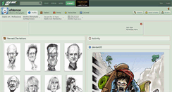 Desktop Screenshot of efdemon.deviantart.com