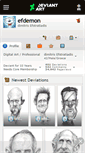 Mobile Screenshot of efdemon.deviantart.com