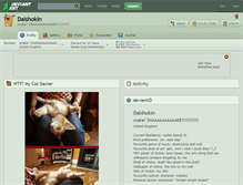 Tablet Screenshot of daishokin.deviantart.com