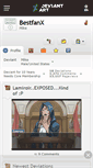 Mobile Screenshot of bestfanx.deviantart.com