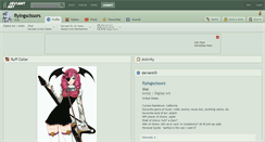 Desktop Screenshot of flyingscissors.deviantart.com