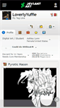 Mobile Screenshot of loverlyyuffie.deviantart.com