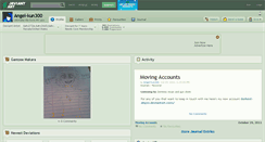 Desktop Screenshot of angel-kun300.deviantart.com