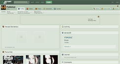 Desktop Screenshot of fungole.deviantart.com