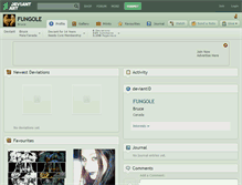 Tablet Screenshot of fungole.deviantart.com