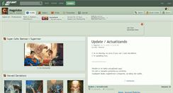 Desktop Screenshot of magolobo.deviantart.com