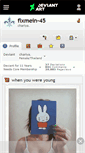 Mobile Screenshot of fixmein-45.deviantart.com
