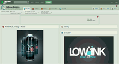 Desktop Screenshot of lightondesigns.deviantart.com