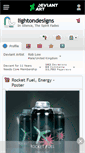 Mobile Screenshot of lightondesigns.deviantart.com