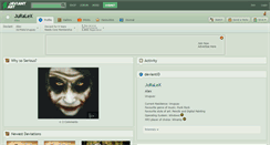 Desktop Screenshot of juralex.deviantart.com