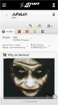 Mobile Screenshot of juralex.deviantart.com