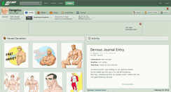 Desktop Screenshot of dengelxx.deviantart.com