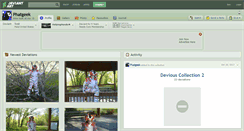 Desktop Screenshot of phatgeek.deviantart.com