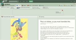 Desktop Screenshot of ludyrich.deviantart.com