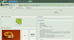 Desktop Screenshot of junkyart.deviantart.com