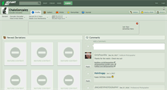 Desktop Screenshot of chalogonzalez.deviantart.com