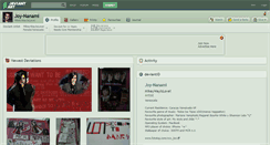 Desktop Screenshot of joy-nanami.deviantart.com